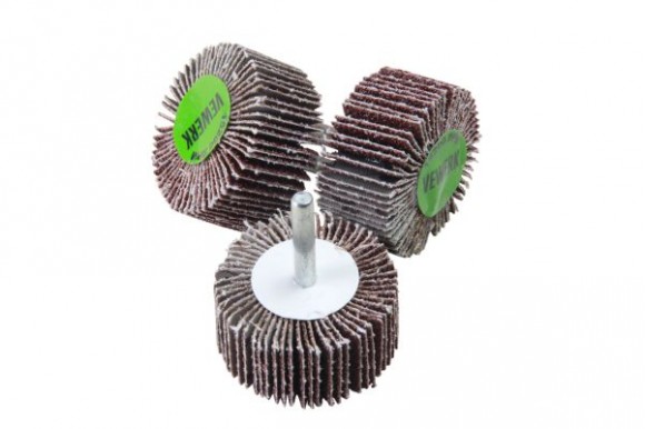 Lamellenwiel / slijpmoppen 50 mm K80 10 stuks